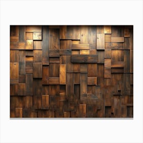 Wooden Wall 4 Canvas Print