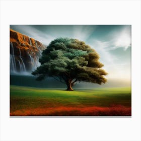 Lone Tree 4 Canvas Print