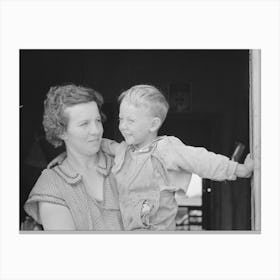 Untitled Photo, Possibly Related To Mother And Child Former Sharecropper, Now Fsa (Farm Security Administratio Canvas Print