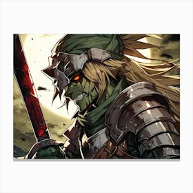 Legend Of Zelda 2 Canvas Print