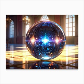 Ball Of Light Canvas Print