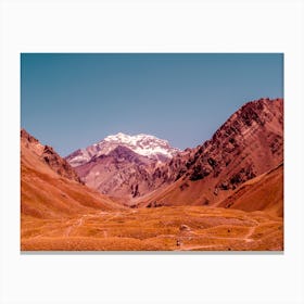 Rust Mountains Canvas Print