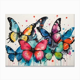 Colorful Butterflies 97 Canvas Print