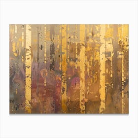 'Golden Trees' 1 Canvas Print