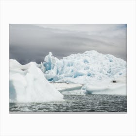 Iceberggeometry 10 Canvas Print