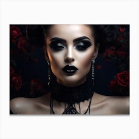 Ai Of Aesthetic Cosmetology Female Body Care Gothic 022202 Canvas Print