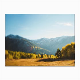 Autumn Mountains Canvas Print