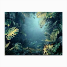 Jungle Background 4 Canvas Print