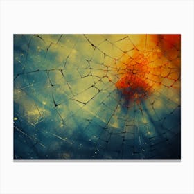 Abstract Web Canvas Print