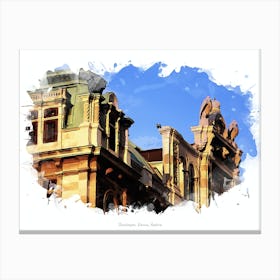 Staatsoper, Vienna, Austria Canvas Print