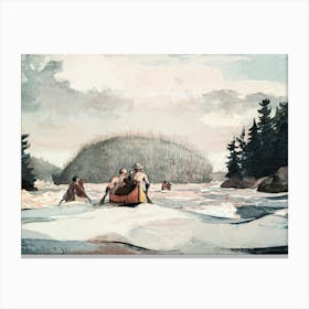 Ile Malin (1897), Winslow Homer Canvas Print