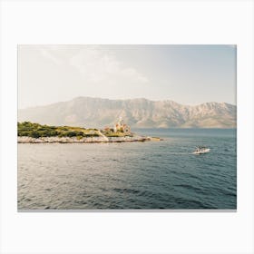 Hvar Ocean View Canvas Print