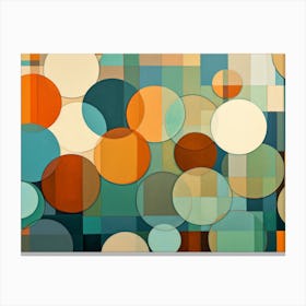 Abstract Circles Canvas Print