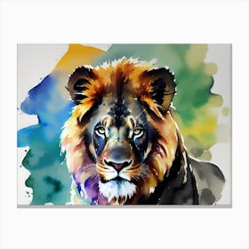 Lion Painting 24 Canvas Print