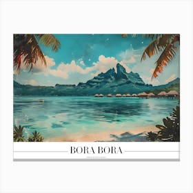 Bora Bora Canvas Print