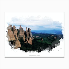 Belogradchik Rocks, Bulgaria Canvas Print