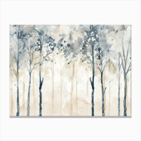 Trees In The Forest 5 Canvas Print