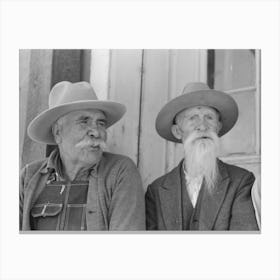 Untitled Photo, Possibly Related To Spanish American Residents Of Mora, New Mexico By Russell Lee Canvas Print