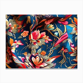 Floral Pattern 4 Canvas Print