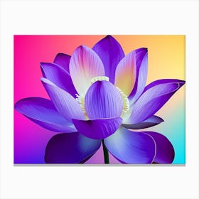 Lotus Flower 2 Canvas Print