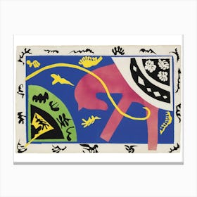 Henri Matisse Le Cheval, L’Ecuyére Et Le Clown, From Jazz Canvas Print