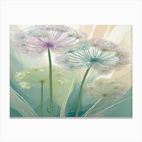 Allium 25 Canvas Print