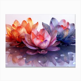 Lotus Flower 69 Canvas Print