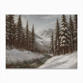 Winter Scene 9 Canvas Print