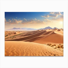 Sahara Desert 17 Canvas Print