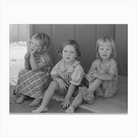 Untitled Photo, Possibly Related To Daughter Of A Migratory Laborer Living At The Agua Fria Migratory Labor Camp, Canvas Print