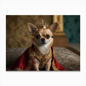 Chihuahua King Canvas Print