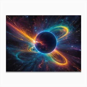 Alien Planet 15 Canvas Print