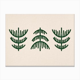 Trois Arbres Canvas Print