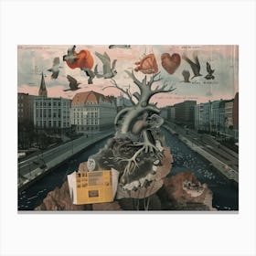 Heart In The City (XIV) Canvas Print