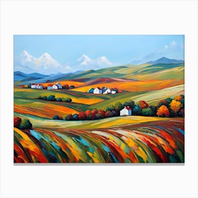 Landscape Painting 5 Canvas Print