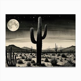 Saguaro 1 Canvas Print