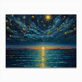 Starry Night 5 Canvas Print