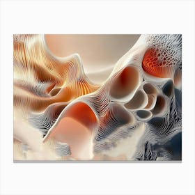 Abstract Modern And Creative 3d 1 Canvas Print