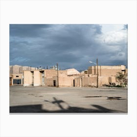 In The Streets Of Yazd Canvas Print