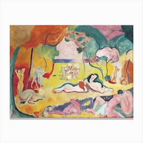Bonheur The Joy Of Life, Henri Matisse Canvas Print