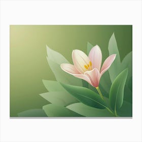 Pink Lily Canvas Print