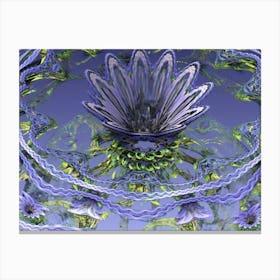 Purple Flower Canvas Print