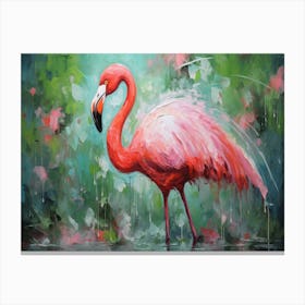 Flamingo 2 Canvas Print