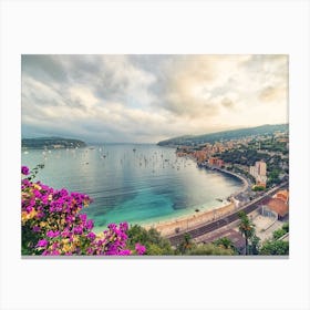 Coastline In The South Of France Canvas Print