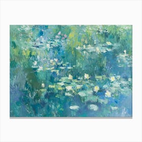 Water Lilies 34 Canvas Print