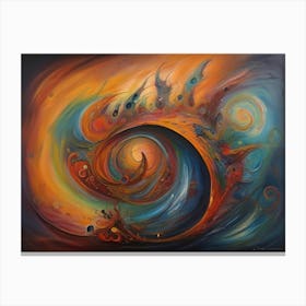 Swirling Vortex Canvas Print