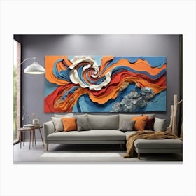 Abstract Painting 4 Canvas Print