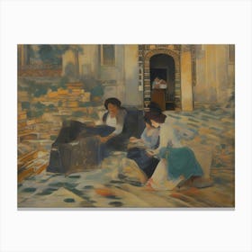 'The Women Of Rome' Canvas Print