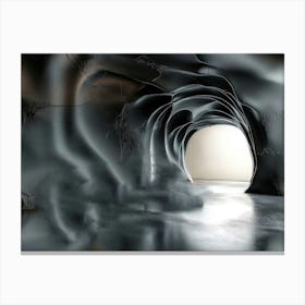 Tunnel Stock Videos & Royalty-Free Footage Canvas Print