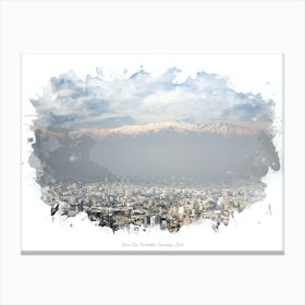 Cerro San Cristóbal, Santiago, Chile Canvas Print